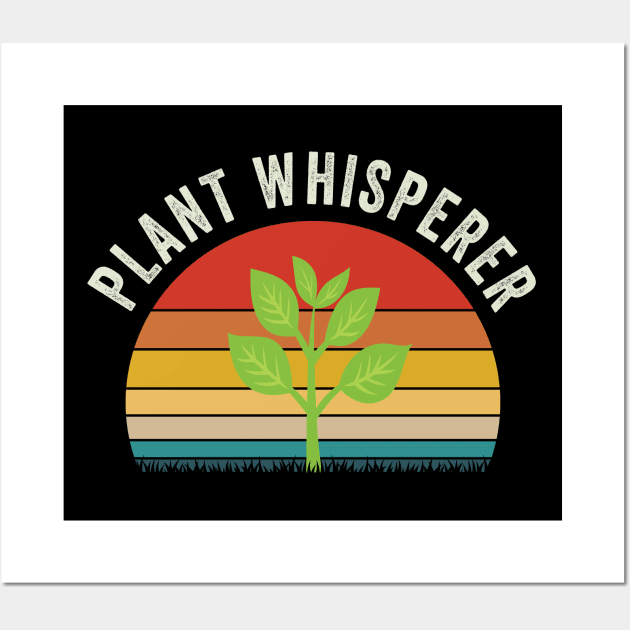 Gardening - Plant Whisperer Wall Art by Kudostees